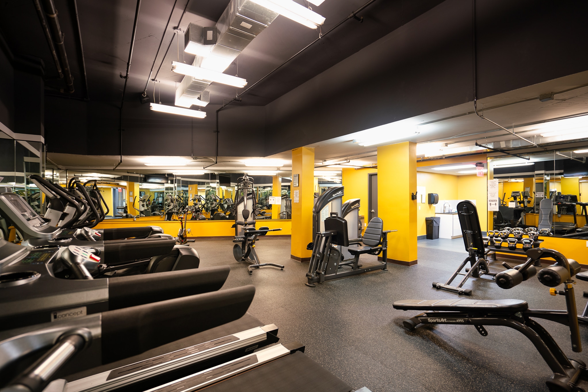 Fitness Center we offer at the Vernon Tower